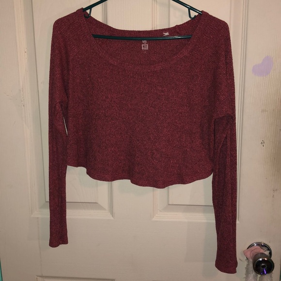 Pink cropped sweater - Picture 2 of 4